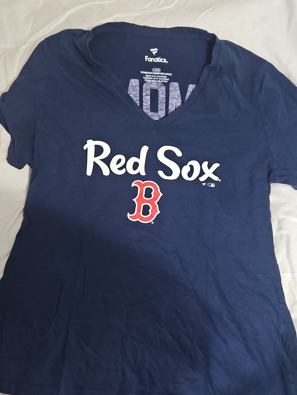 Boston Red Sox "#1 Mom" T Shirt